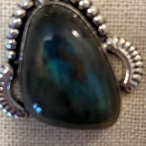 Silver Labradorite Pendant Necklace - Women Jewelry